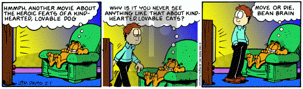Garfield on Friday February 7, 1992 Comic Strip