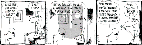 The Duplex on Friday January 28, 2000 Comic Strip