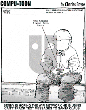 Compu-toon on Wednesday December 11, 2013 Comic Strip