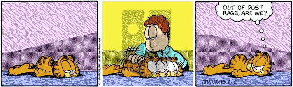Garfield on Friday August 12, 1994 Comic Strip