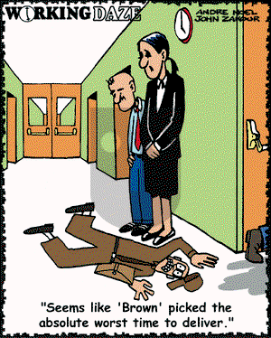 Working Daze on Saturday August 24, 2002 Comic Strip