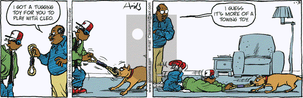 Cleats on Wednesday January 31, 2007 Comic Strip