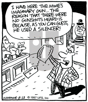 Reality Check on Saturday August 23, 1997 Comic Strip