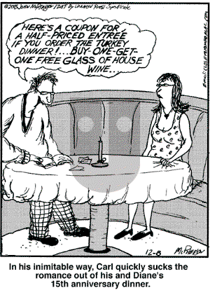 Close to Home on Thursday December 8, 2005 Comic Strip