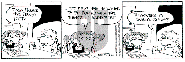 Soup to Nutz - Old on Friday March 23, 2007 Comic Strip