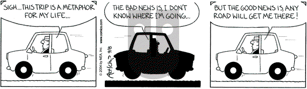 The Born Loser on Wednesday September 8, 2004 Comic Strip