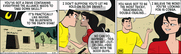 Rip Haywire on Saturday June 24, 2017 Comic Strip