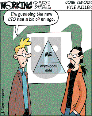 Working Daze on Thursday October 7, 2004 Comic Strip