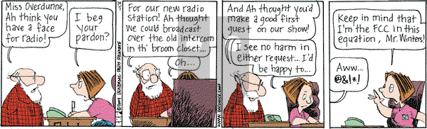 The Elderberries on Thursday April 3, 2025 Comic Strip