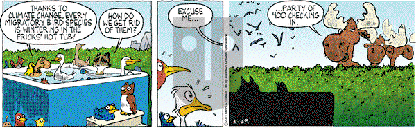 Over the Hedge on Friday January 29, 2021 Comic Strip