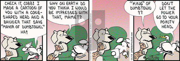 DeFlocked on Friday November 13, 2020 Comic Strip