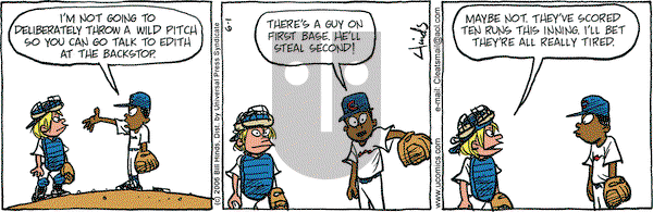 Cleats on Thursday June 1, 2006 Comic Strip