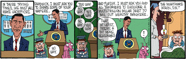 Monty on Tuesday September 1, 2009 Comic Strip