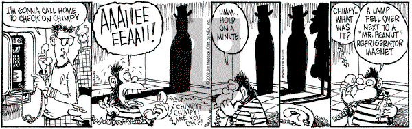 Monty on Friday August 23, 2002 Comic Strip