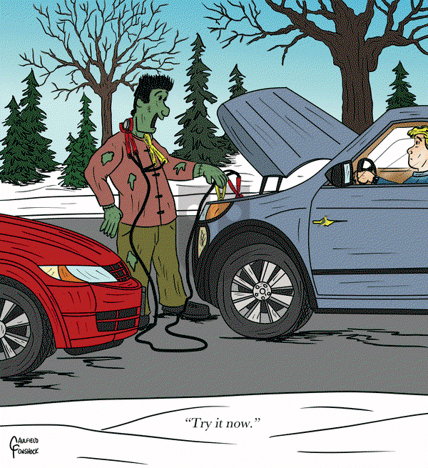 Yaffle on Monday March 10, 2025 Comic Strip