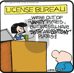 Ziggy on Tuesday May 28, 2013 Comic Strip