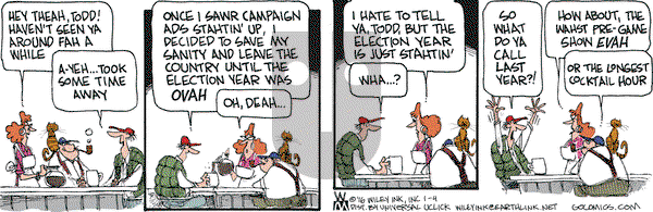 Non Sequitur on Monday January 4, 2016 Comic Strip