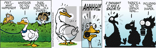 Over the Hedge on Tuesday March 24, 2020 Comic Strip