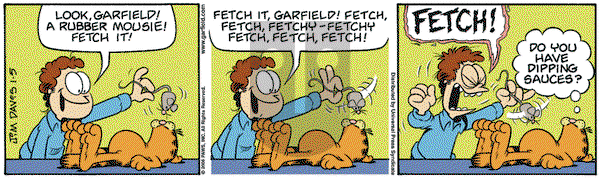 Garfield on Thursday January 5, 2006 Comic Strip