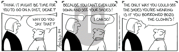 The Born Loser - Friday August 6, 1999 Comic Strip