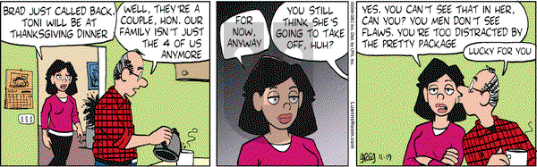 Luann on Thursday November 19, 2009 Comic Strip