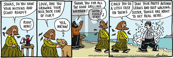 Overboard on Tuesday October 31, 2017 Comic Strip