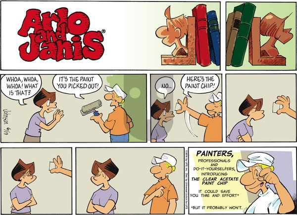 Arlo and Janis on Sunday June 19, 2016 Comic Strip