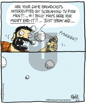 In the Bleachers on Wednesday February 11, 2009 Comic Strip