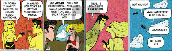 Rip Haywire on Saturday March 27, 2021 Comic Strip