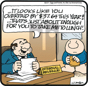 Ziggy on Monday August 8, 2011 Comic Strip