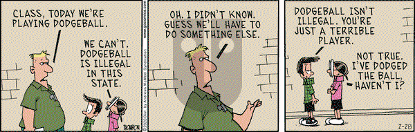 Grand Avenue on Friday February 28, 2020 Comic Strip