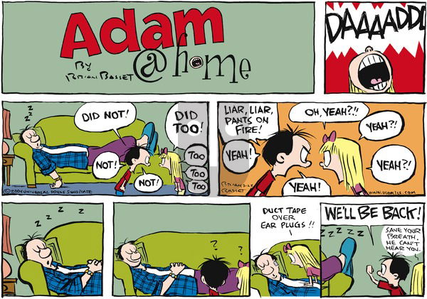 Adam@Home on Sunday March 25, 2007 Comic Strip
