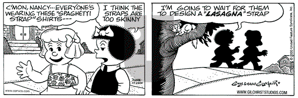 Nancy - Saturday June 17, 2000 Comic Strip