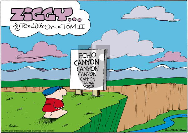 Ziggy on Friday June 10, 2005 Comic Strip