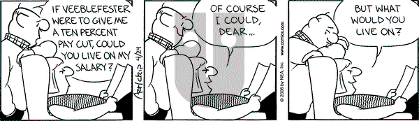 The Born Loser on Thursday April 24, 2008 Comic Strip