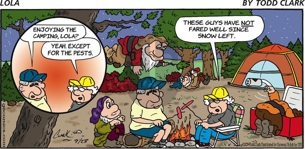 Lola on Sunday September 28, 2014 Comic Strip