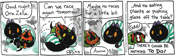 Breaking Cat News - Saturday April 8, 2023 Comic Strip