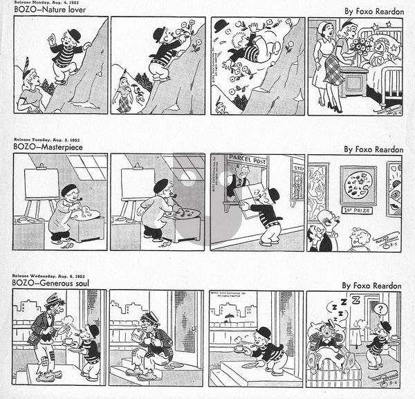 Bozo on Monday April 7, 2025 Comic Strip
