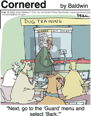 Cornered on Wednesday November 6, 2002 Comic Strip