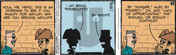La Cucaracha on Tuesday May 28, 2019 Comic Strip