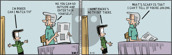 Grand Avenue on Wednesday August 16, 2023 Comic Strip