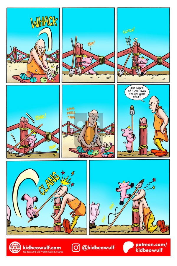 Kid Beowulf on Thursday May 29, 2025 Comic Strip
