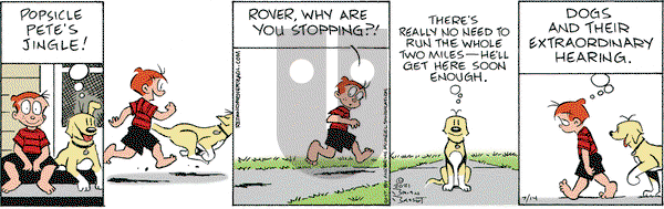 Red and Rover on Wednesday July 14, 2021 Comic Strip