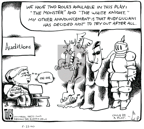 Tom Toles on Tuesday May 23, 2000 Comic Strip