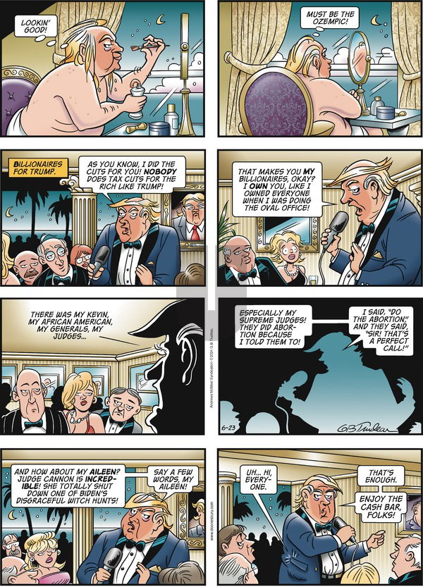 Doonesbury - Sunday June 23, 2024 Comic Strip