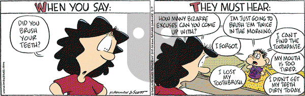 Baby Blues on Wednesday February 7, 2007 Comic Strip