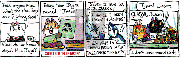 Breaking Cat News - Wednesday September 1, 2021 Comic Strip
