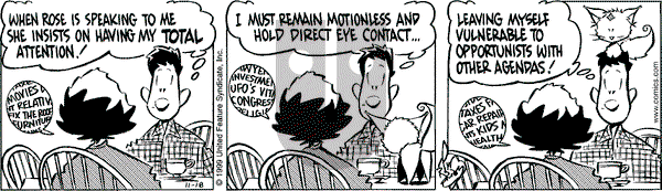 Rose is Rose on Saturday November 20, 1999 Comic Strip