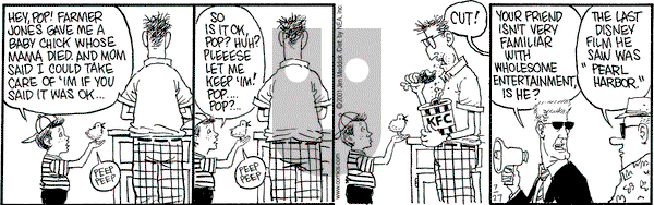 Monty on Friday July 27, 2001 Comic Strip
