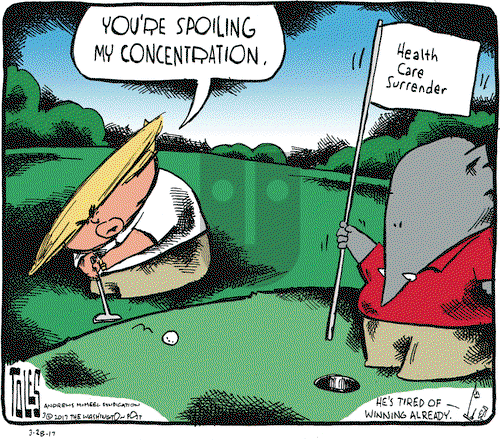 Tom Toles on Tuesday March 28, 2017 Comic Strip
